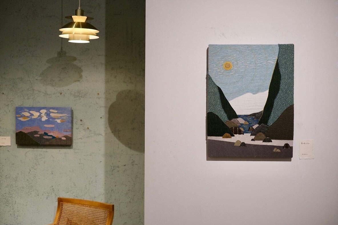 聽聽|閉上眼睛之後 布畫展 聽聽|閉上眼睛之後 布畫展