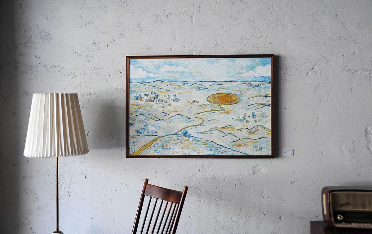 《順其自然》2021 EXHIBITION KEVIN 黃郅詠油畫展