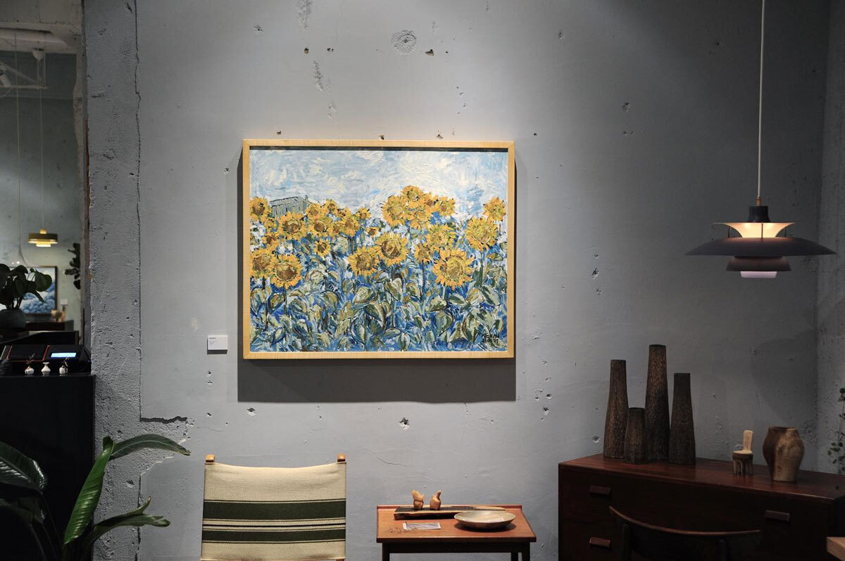 順其自然油畫個展