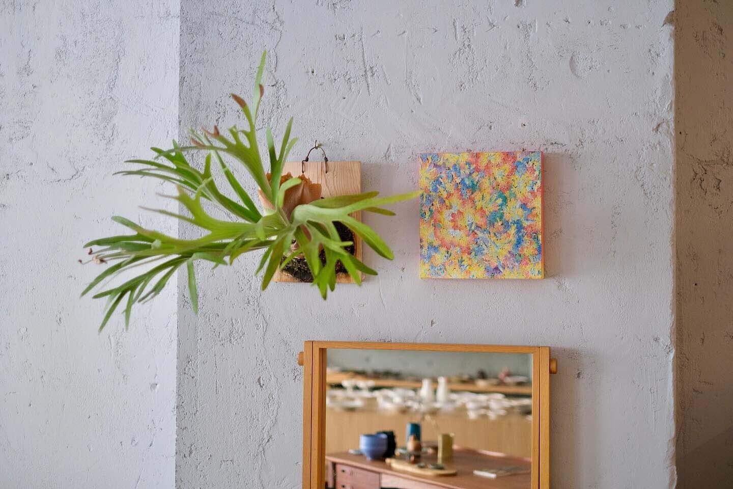 《霧霧》 周佑貞畫作與除除陶作創作 《霧霧》 周佑貞畫作與除除陶作創作