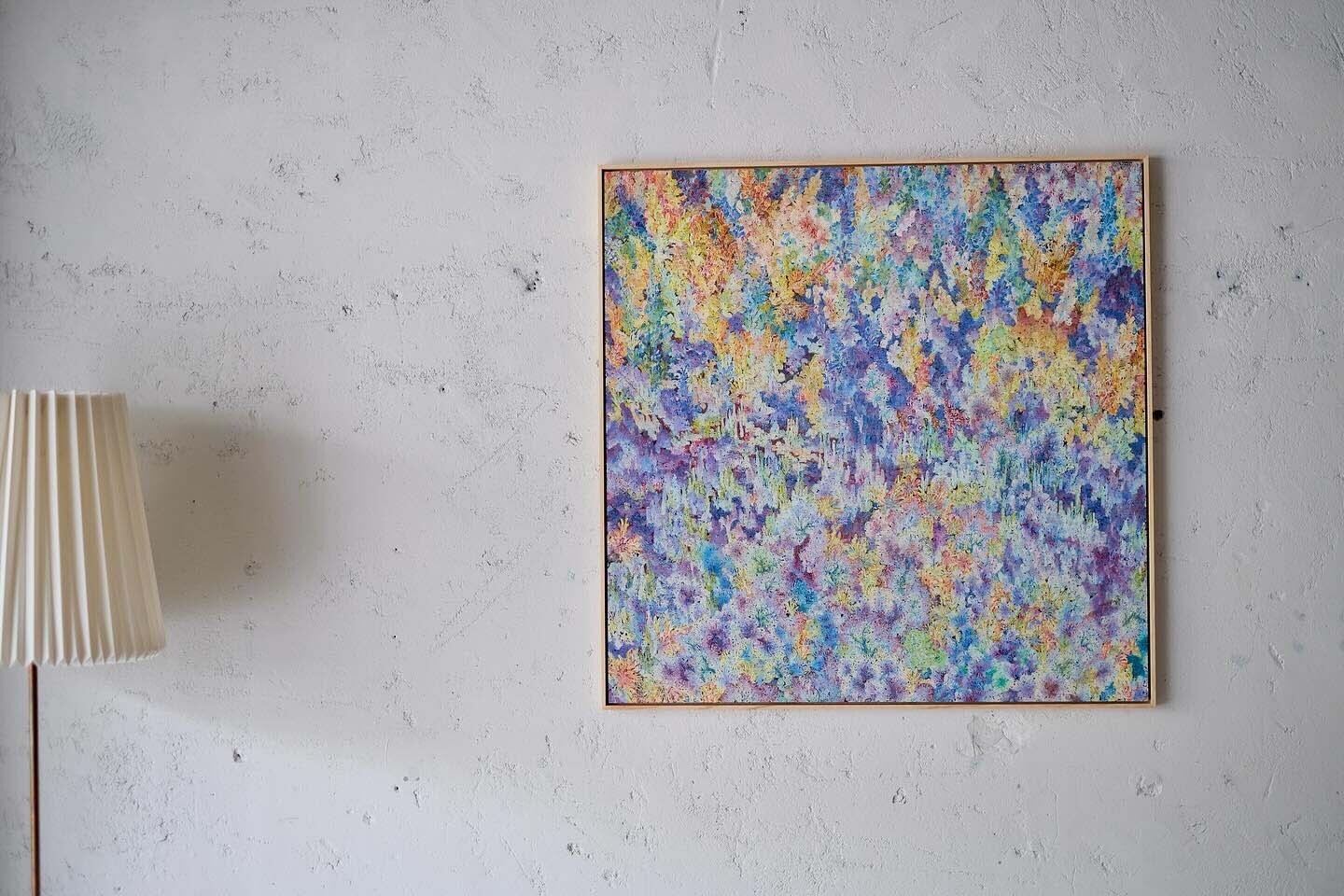 《霧霧》 周佑貞畫作與除除陶作創作 《霧霧》 周佑貞畫作與除除陶作創作