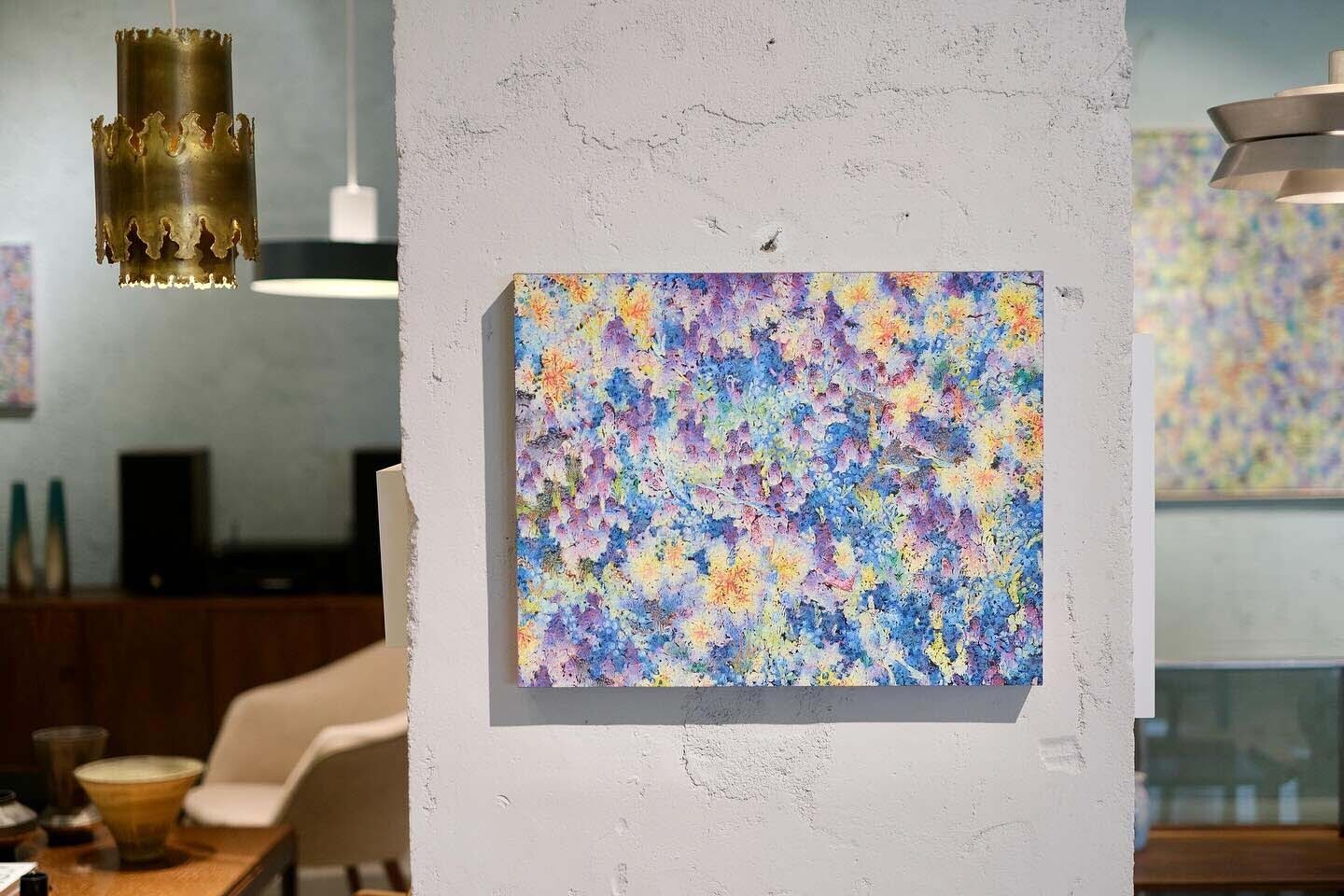 《霧霧》 周佑貞畫作與除除陶作創作 《霧霧》 周佑貞畫作與除除陶作創作