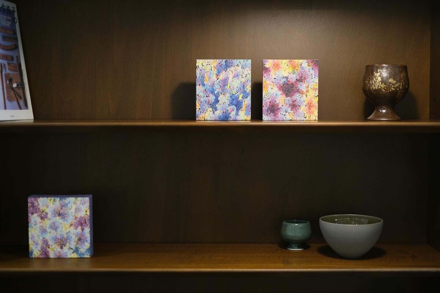 《霧霧》 周佑貞畫作與除除陶作創作 《霧霧》 周佑貞畫作與除除陶作創作