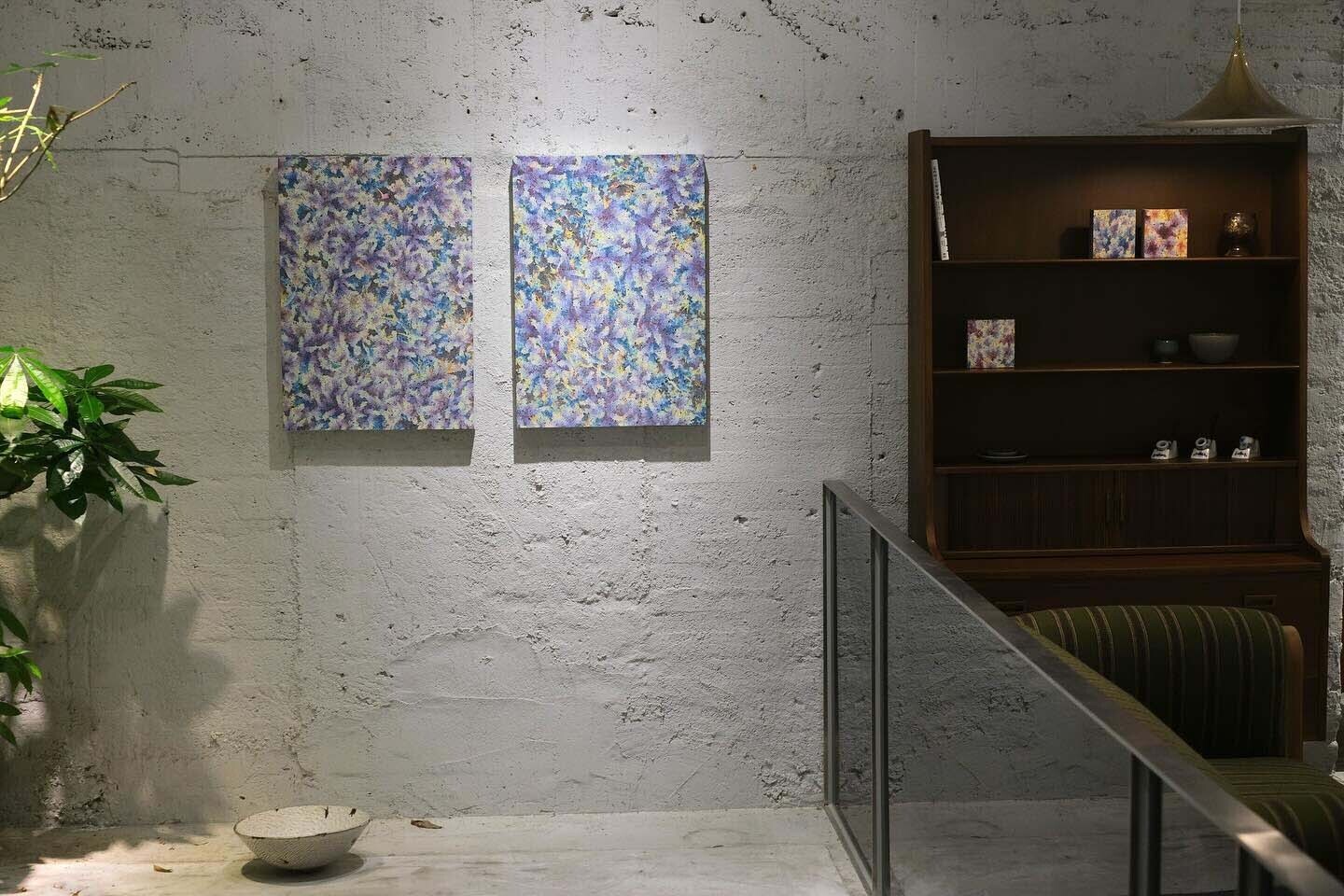 《霧霧》 周佑貞畫作與除除陶作創作 《霧霧》 周佑貞畫作與除除陶作創作