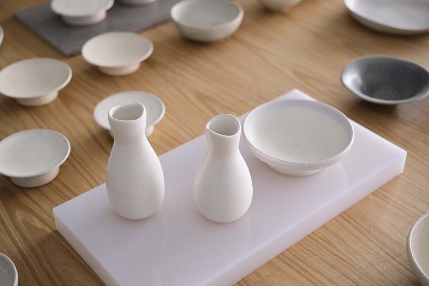 《霧霧》 周佑貞畫作與除除陶作創作 《霧霧》 周佑貞畫作與除除陶作創作