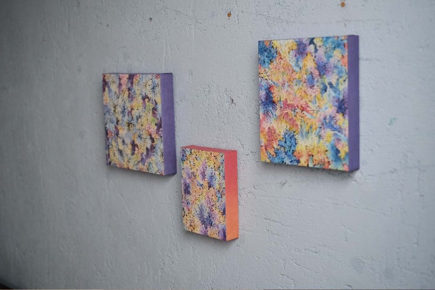 《霧霧》 周佑貞畫作與除除陶作創作 《霧霧》 周佑貞畫作與除除陶作創作