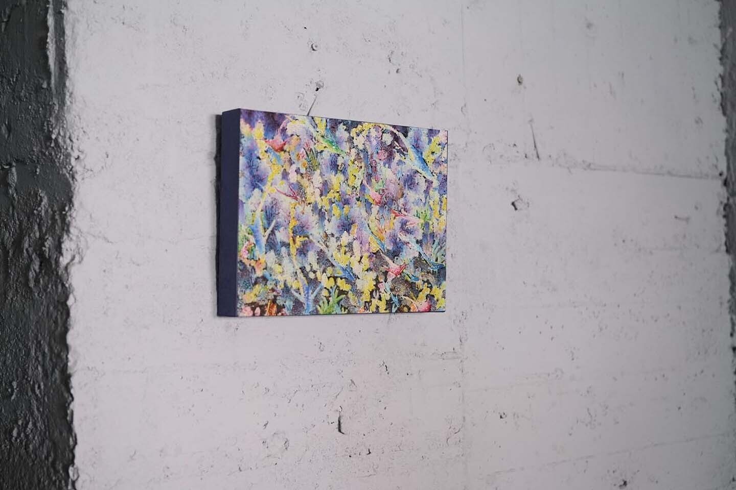 《霧霧》 周佑貞畫作與除除陶作創作 《霧霧》 周佑貞畫作與除除陶作創作