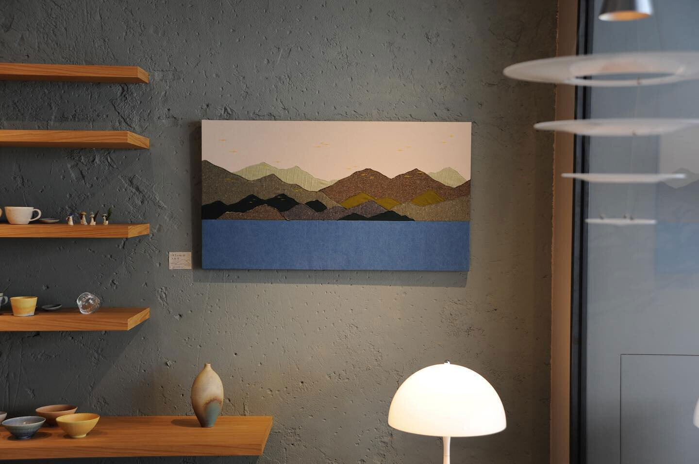 海岸山脈與太平洋布畫創作 海岸山脈與太平洋