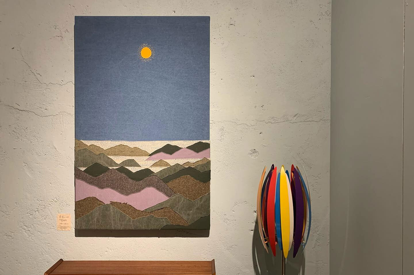 鳶嘴山上的午餐風光布畫創作 鳶嘴山上的午餐風光