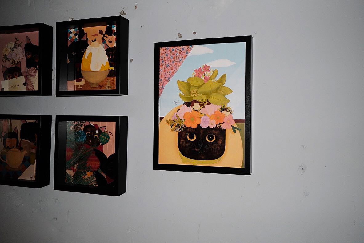 屋裏四季插畫個展