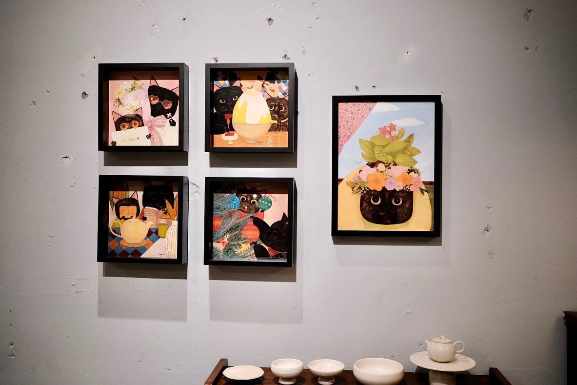 屋裏四季插畫個展