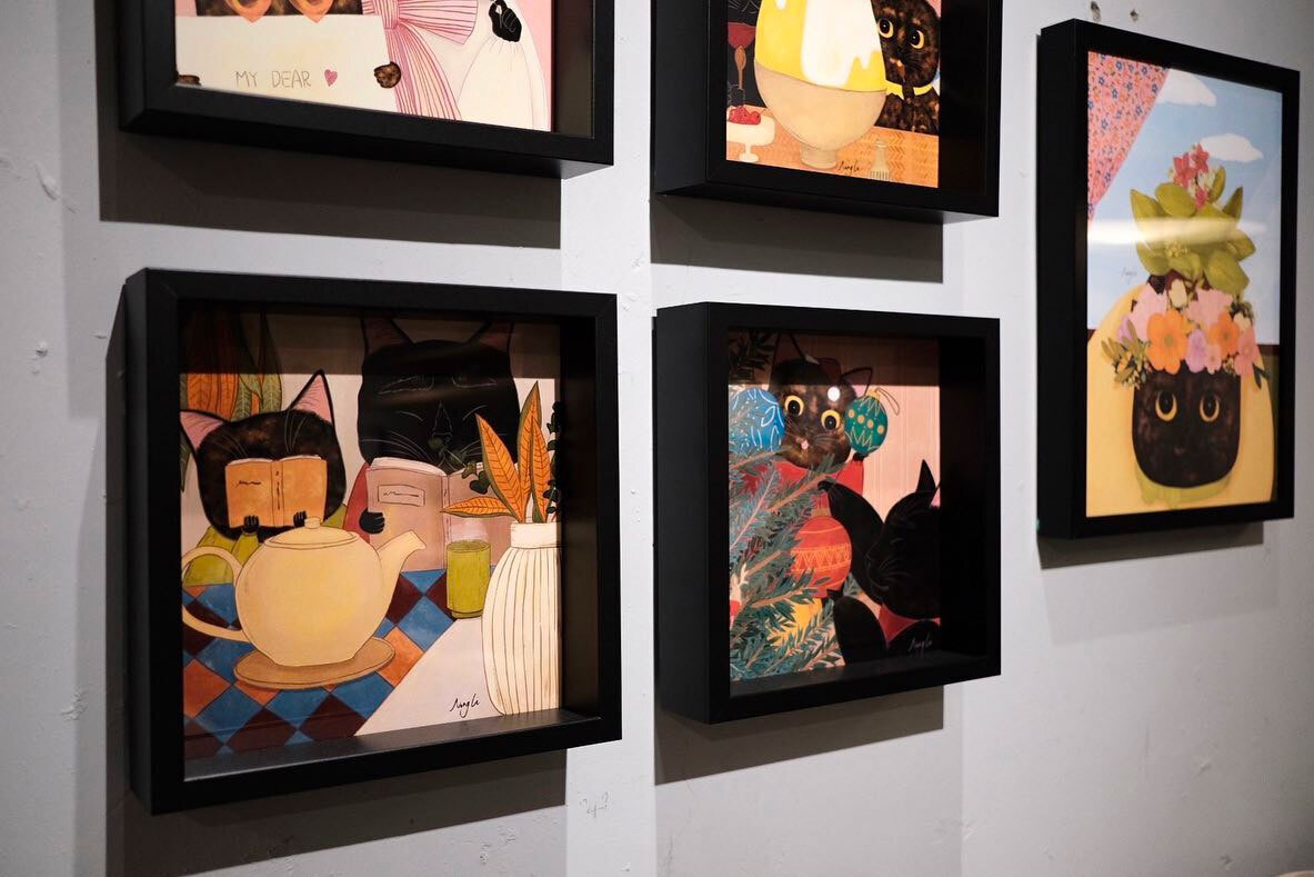 屋裏四季插畫個展