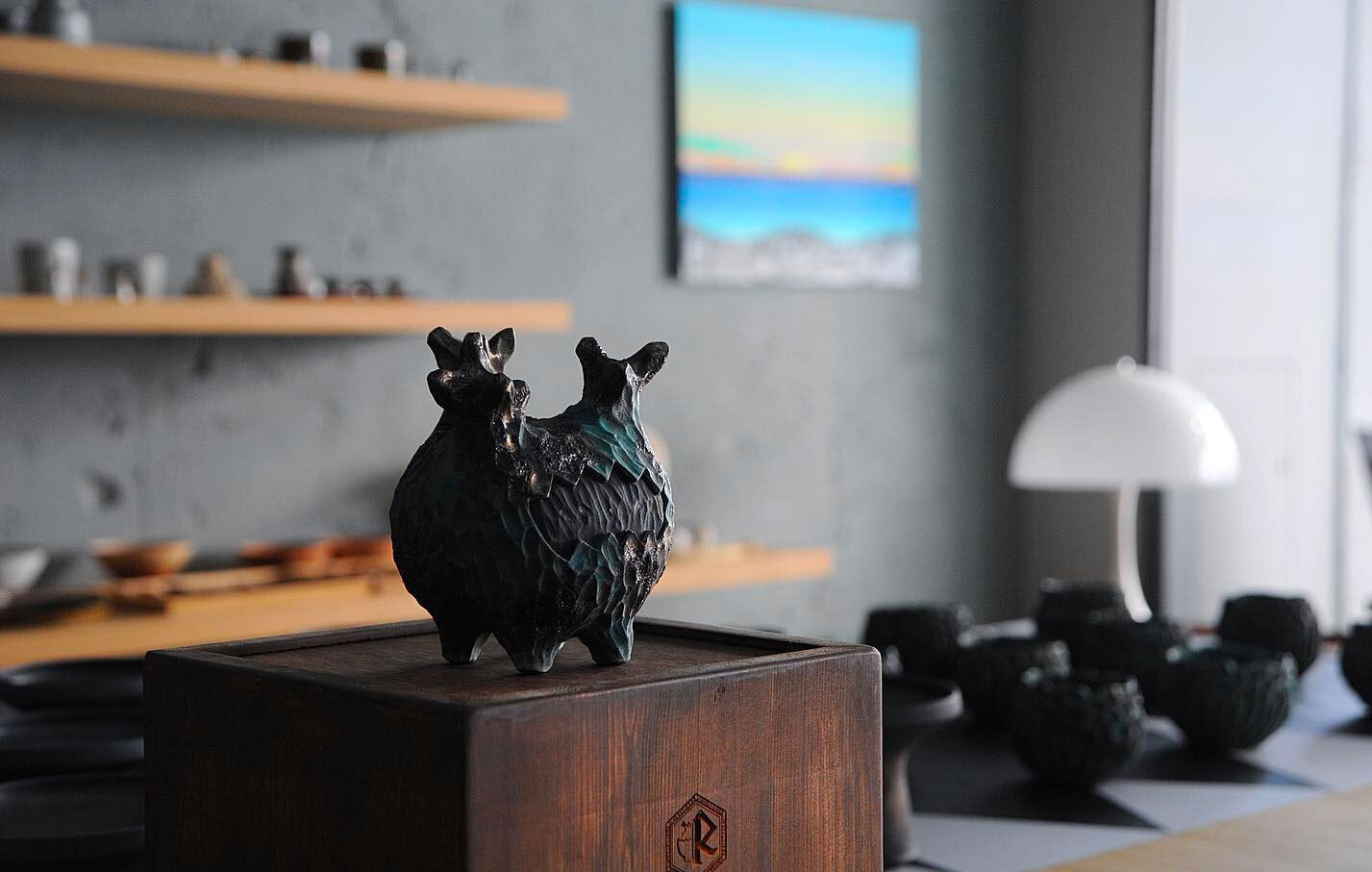礦藍- 羅本製所陶藝品牌個展- 作品展示GALLERY - 北歐家具-屋物