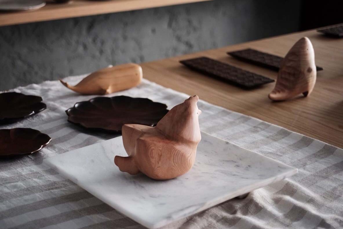 《圓潤》 解木語 ｜木工藝展