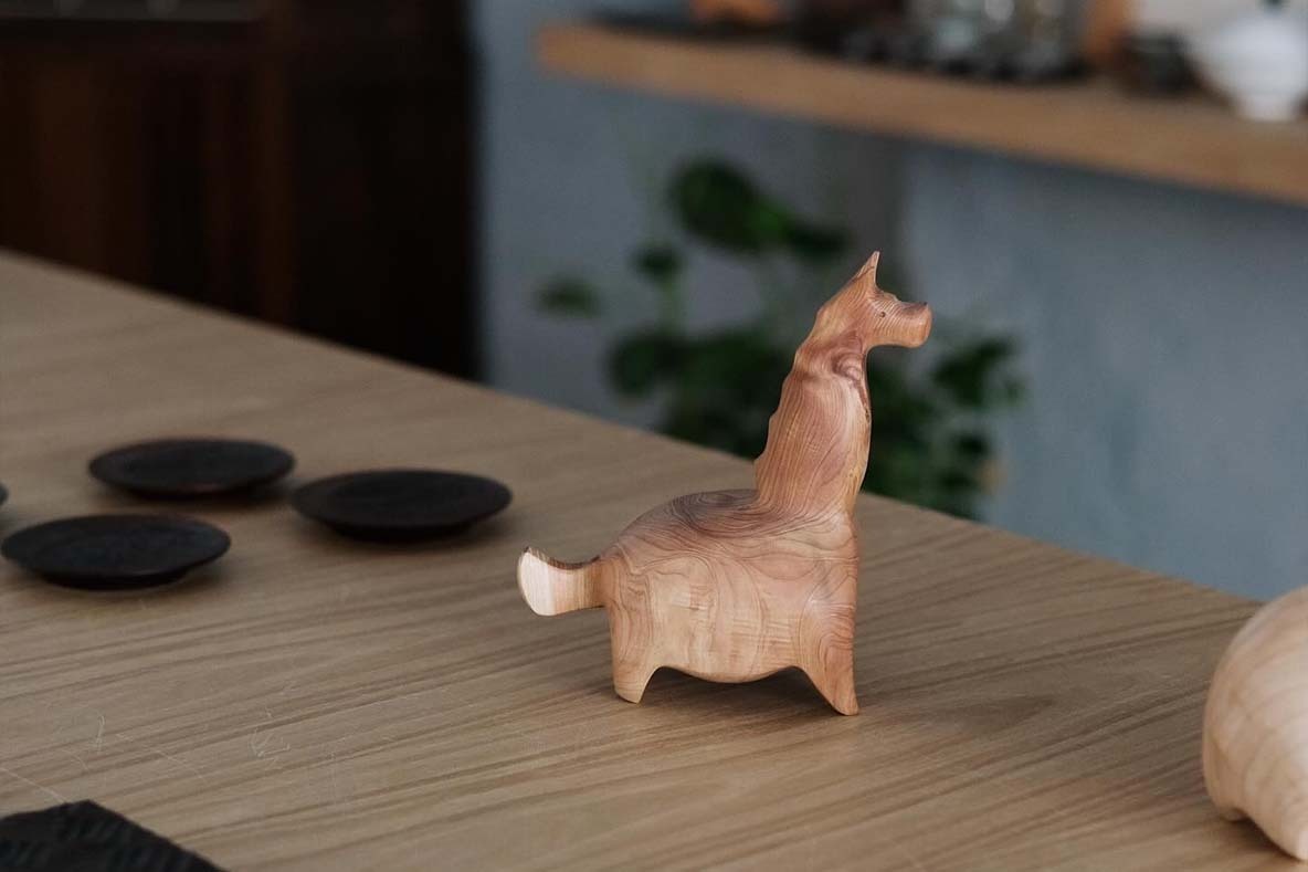 《圓潤》 解木語 ｜木工藝展