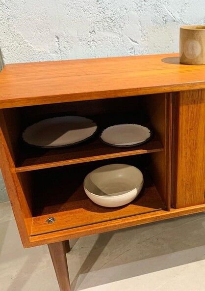 丹麥柚木邊櫃 高雄北歐家具