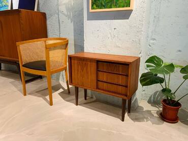 丹麥柚木邊櫃 高雄北歐家具