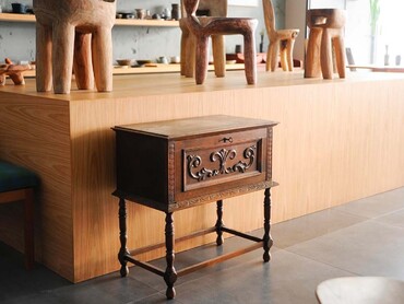 丹麥古典收邊櫸木邊櫃 丹麥古典收邊櫸木邊櫃