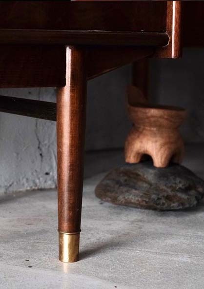 桃花心木寫字桌