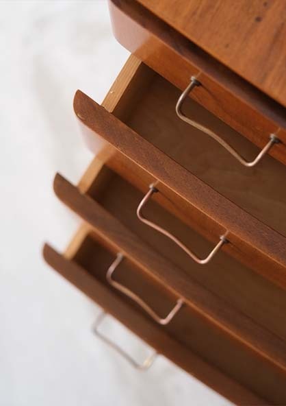 丹麥桃花心木斗櫃