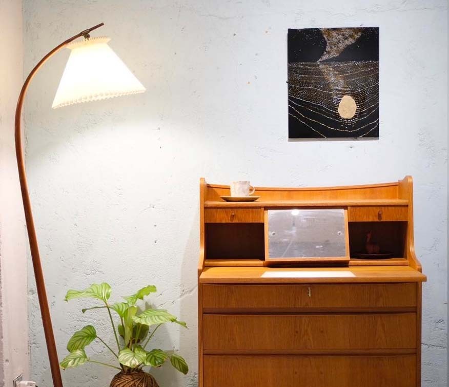 橡木多功能寫字櫃