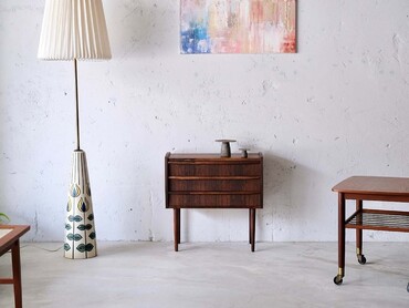 丹麥玫瑰木抽屜小邊櫃