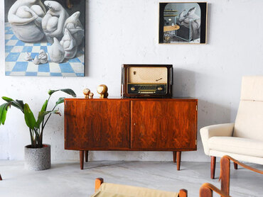 丹麥玫瑰木邊櫃 Poul Hundevad 丹麥玫瑰木邊櫃 Poul Hundevad