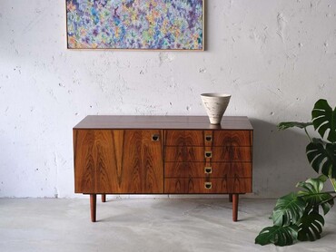 丹麥玫瑰木收納長邊櫃