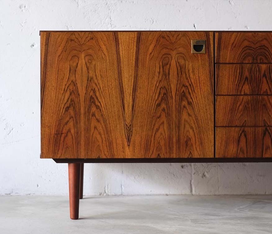 丹麥玫瑰木收納長邊櫃