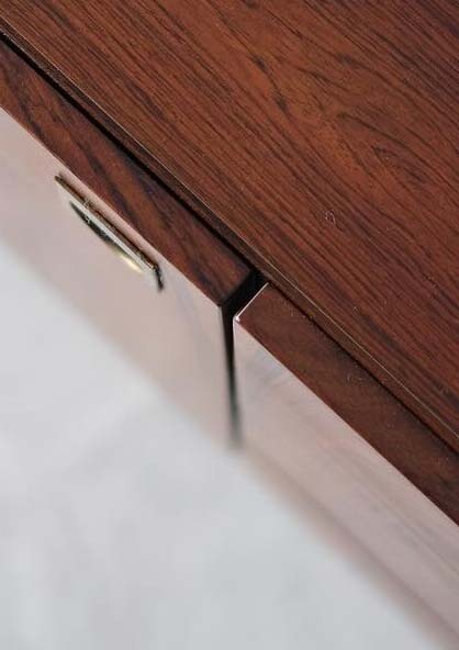 玫瑰木收納長邊櫃