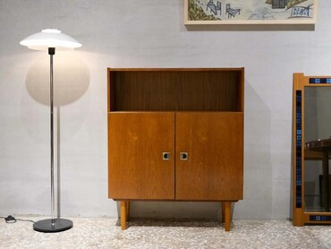 丹麥柚木展示收納櫃