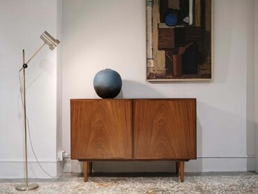 丹麥柚木雙開門邊櫃