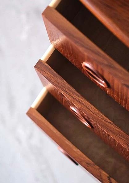 柚木玻璃寫字櫃 柚木玻璃寫字櫃