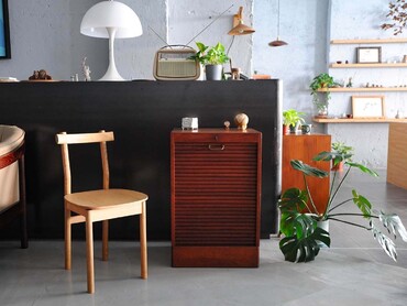 丹麥柚木捲門櫃 丹麥柚木捲門櫃