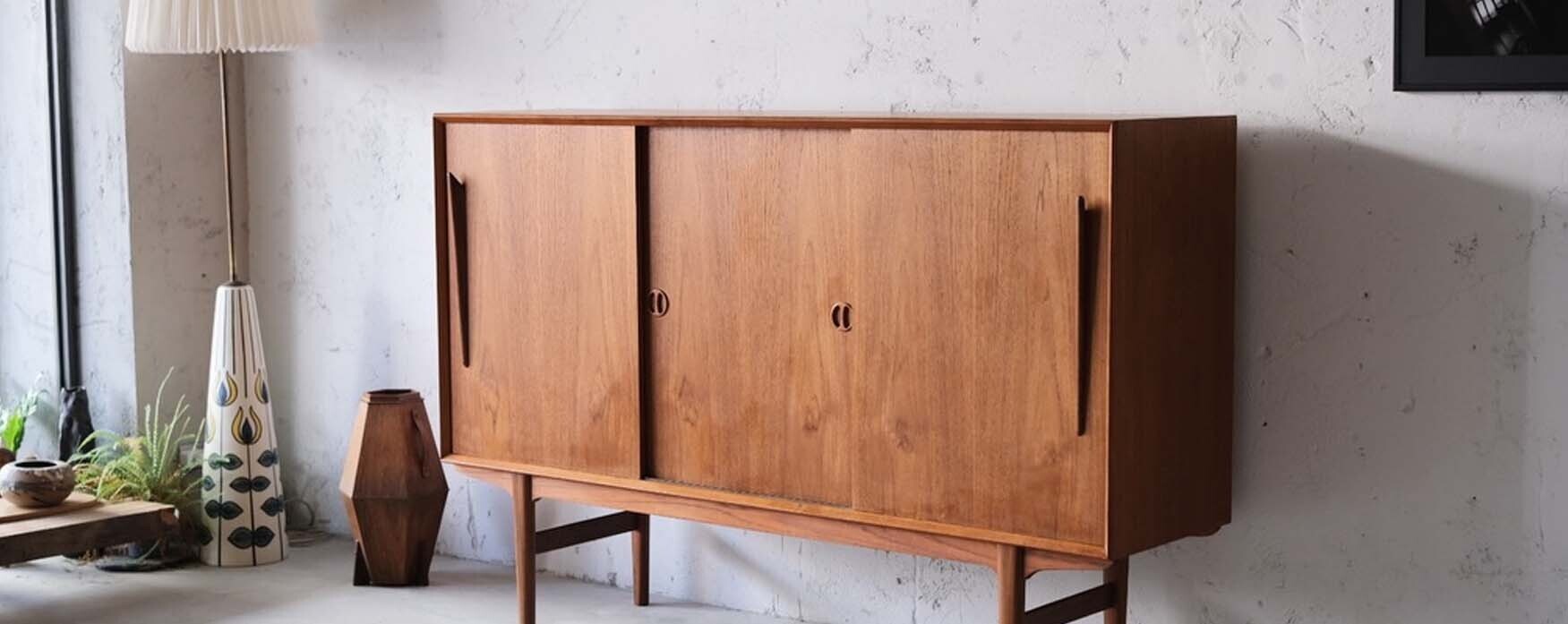 丹麥柚木收納餐邊櫃