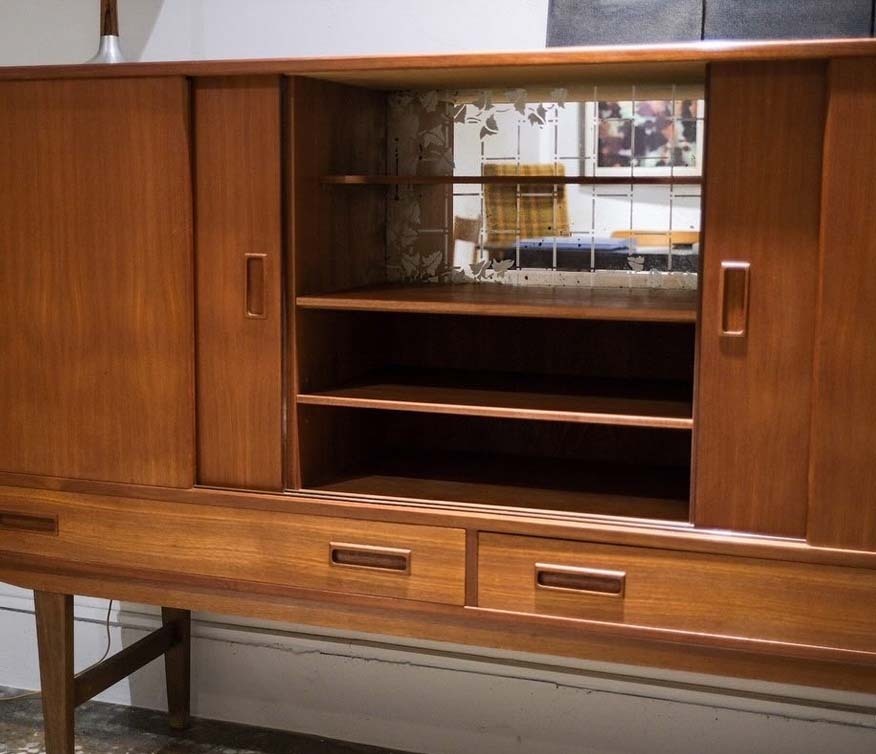 丹麥柚木老件邊櫃 丹麥柚木老件邊櫃