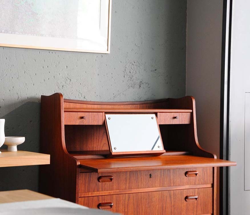 丹麥柚木寫字櫃