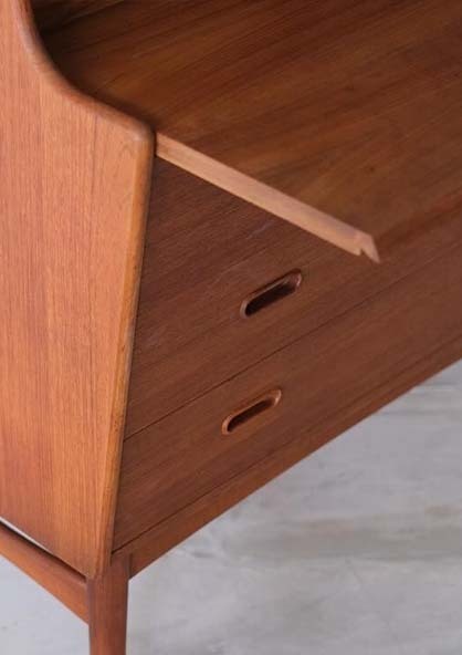 老件柚木寫字櫃