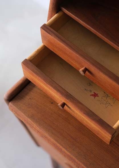 丹麥柚木寫字櫃