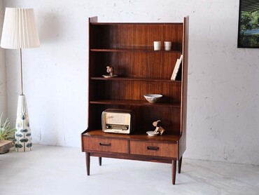 Brdr.Larsens møbelfabrik 丹麥老件玫瑰木書櫃收納櫃 Brdr.Larsens møbelfabrik 丹麥老件玫瑰木書櫃收納櫃