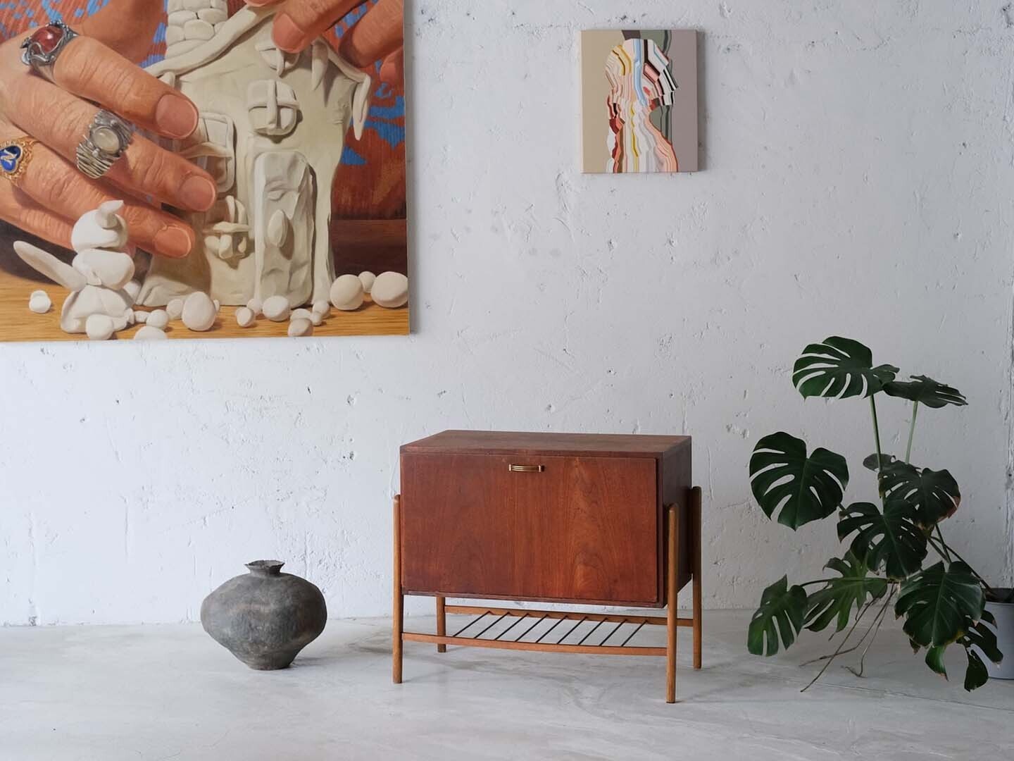 丹麥老件邊櫃 丹麥老件邊櫃