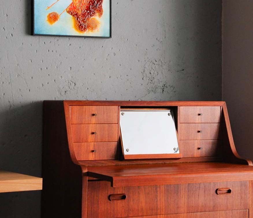 丹麥老件寫字桌 丹麥老件寫字桌