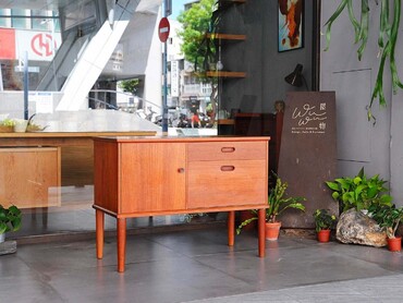 丹麥老件柚木矮櫃 丹麥老件柚木矮櫃