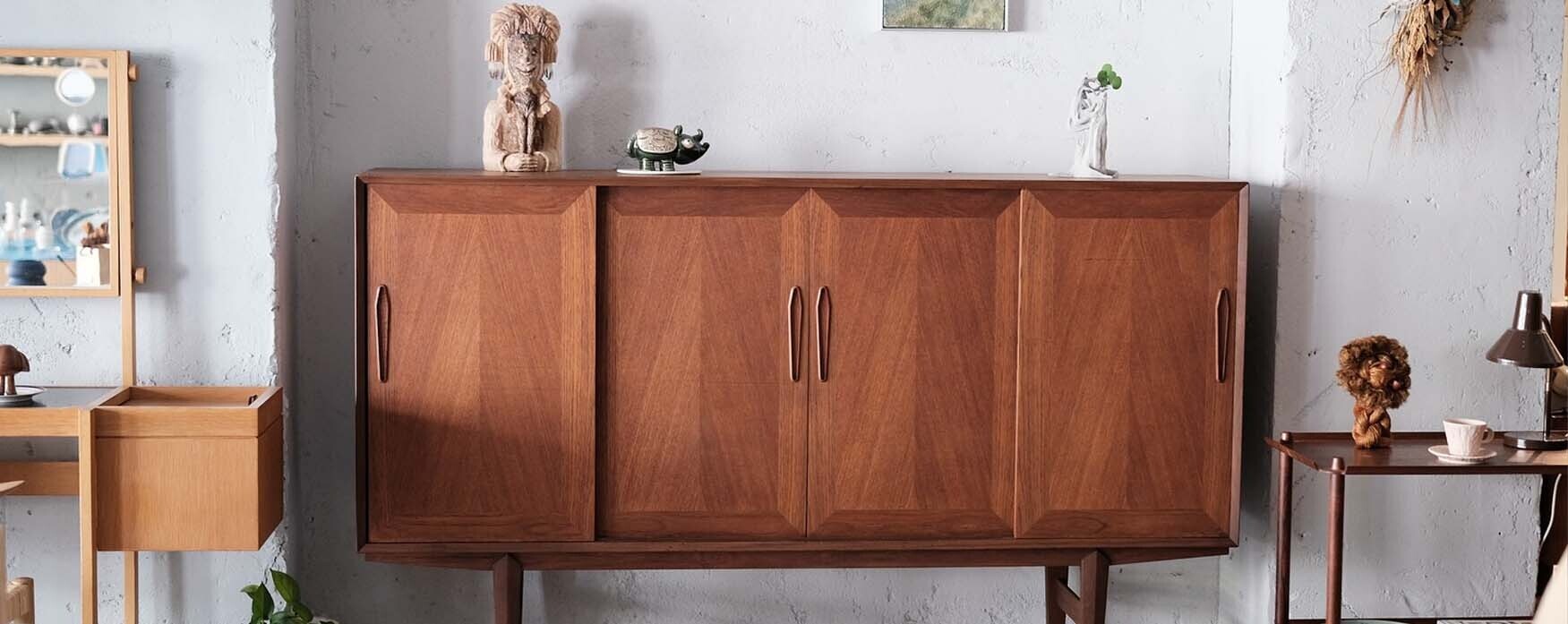 丹麥老件柚木餐邊櫃