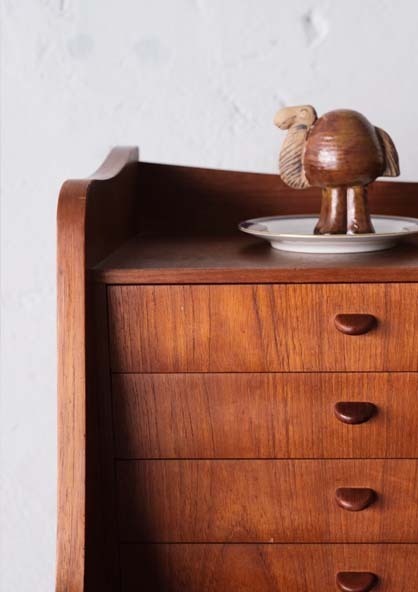 丹麥老件柚木寫字桌 丹麥老件柚木寫字桌