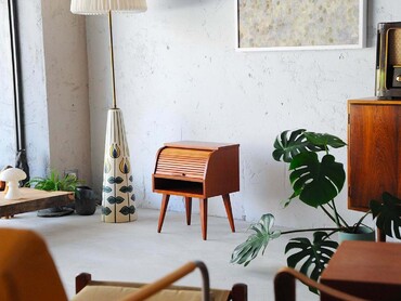 丹麥捲簾式小邊櫃 丹麥捲簾式小邊櫃