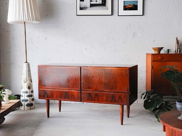 Omann Jun 丹麥四抽玫瑰木矮櫃 Omann Jun 丹麥四抽玫瑰木矮櫃