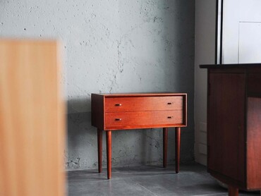 丹麥柚木銅把矮邊櫃 丹麥柚木銅把矮邊櫃