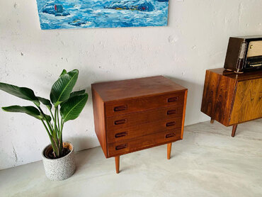 丹麥柚木斗櫃 柚木四斗櫃