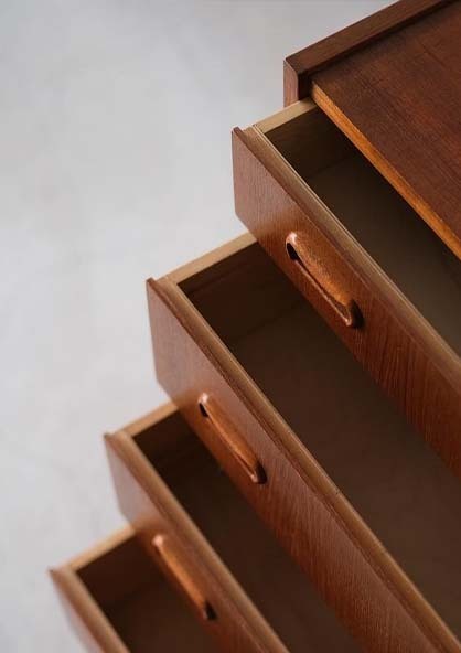 丹麥柚木斗櫃